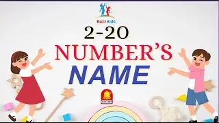 Learn Number Names 11-20 | Fun Counting for Kids | Buzz Kids math skills,number  Counting Practice.