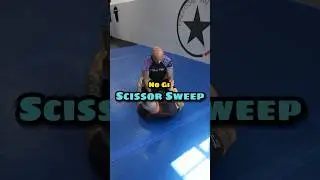 No Gi Scissor Sweep #bjj