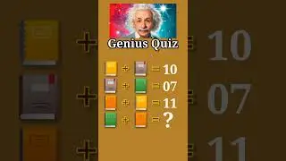 Genius Quiz #geniuslevel #youtuber #genius #quiz