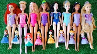 Disney Princess Doll Makeover ~ DIY Miniature Ideas for Barbie - Wig, Dress, Faceup, and More! DIY