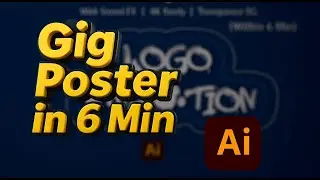 Fiverr Gig Poster Design Tutorial for Logo Animation within 6 Min | Full Process Explained
