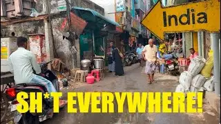 Backstreet scenes Chennai India walkthrough. 🇮🇳 There’s sh*t everywhere. NO TOURISTS HERE!