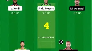 CSK vs MI Dream11 Team | CSK vs MI Grand League Team | CSK vs MI Dream11 Today Match, CSK vs MI 2021
