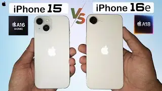iPhone 15 Vs iPhone 16e - Speed test | Ram Management test | A16 Vs A18 Performance test | HINDI