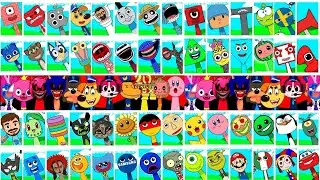 🛑 My Sprunki OC ALL Phases Incredibox Compilation COMPLETE in real ❤️ #incredibox #sprunkioc