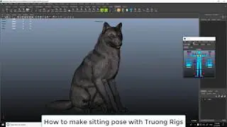 How to making sitting pose with Truong Rigs