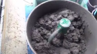 Make mortar with mixer　Part1　Japanese work