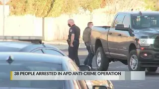 APD's 11th anti-crime operation results in 38 arrests