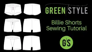 Greenstyle Billie Shorts Sewing Tutorial