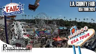 L.A. County Fair - eine total abgefahrene Kirmes in Pomona 🎠 VLog | USA Tour 2024 #07