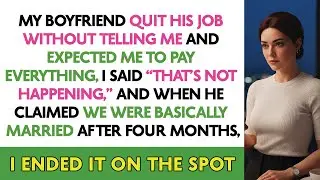 My Boyfriend Quit His Job Without Telling Me And Expected Me To Pay Everything, I Said