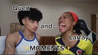 Larray and Quenlin Blackwell Funny Moments #larray #cancelled #quenlin #funnyvideo #billieeilish