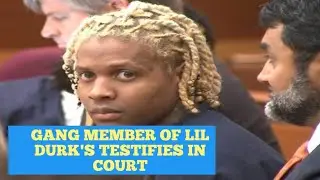 LIL DURK EXPOSED! OTF MEMBER TELLS COURT ABOUT LIL DURKS PLOTS SHOWING VIDEOS AS EVIDENCE.