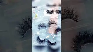3D Mink Strip Eyelashes | Best Eyelash Supplier | 3D Mink Lashes Wholesale | #Shorts