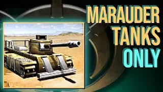 Смогут ли только мародёры победить брутальный ИИ? - C&C Generals: Single Unit Challenge