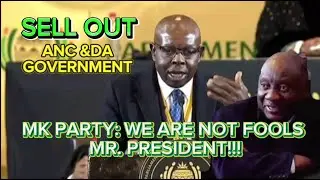MK PARTY CHIEF WHIP DR. HLOPHE CALLS GNU A SELL OUT! WHAT'S NEXT?