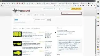 Подбор звуковых эффектов на Freesound.org для Моревны