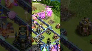 Using Throwers In Legend League 🤩 #shorts #coc #ytshorts #th17attack #townhall17