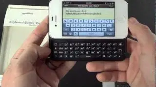 Keyboard Buddy Case Review - Pysical iPhone Keyboard