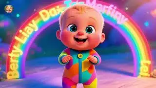 Baby Rainbow 🌈🎶 Fun Colors & Learning Song for Kids | Nursery Rhyme