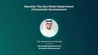 R.A.C.E - Keynote - The Abu Dhabi Department of Economic Development