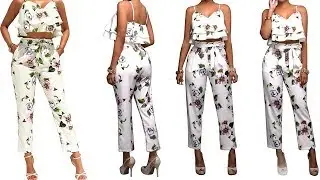 Women Two Piece Summer Outfits 2018-19 |  Multicolor Fashion Outfits | Outfits Idea