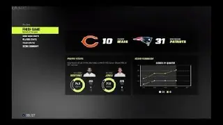 (Season11/week16) Bears/Patriots #trapGame  #franchisemode  #madden23