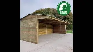 Installing a Cheval Libert&eacute; Cottage Field Shelter