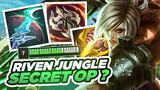 RIVEN JUNGLE SECRET OP AVEC CE BUILD PERMA PROCK SHIELD ?