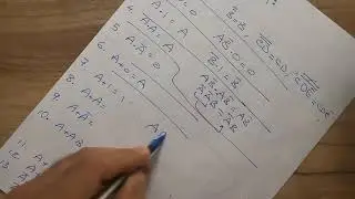 Boolean algebra 1