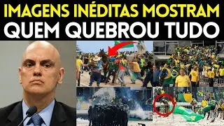 ACABOU A FARSA! Nova Imagens mostram INFILTRADOS no 8 de janeiro e que n&atilde;o foi culpa de Bolsonaro