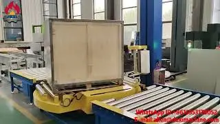 Fully Automatic Pallet Wrapping Machine Pallet Stretch Wrapping Machine Wrap Low Price