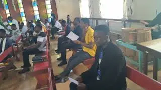 Chorale des frères du scolasticat Saint Augustin de Bulengera. Le jour de Sainte famille 2025