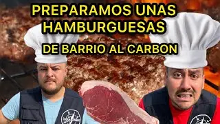 Las MEJORES Hamburguesas al Carbon de Sirloin y Caseras