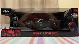 The Batman Batmobile Jada 1:24 Unboxing