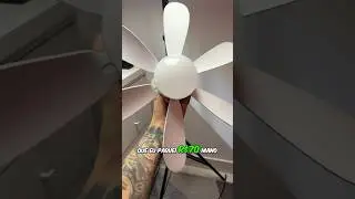 VENTILADOR DE TETO BARATO DA SHOPEE, FUNCIONA!