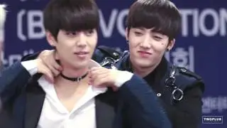 160501 소년공화국 인천 팬싸인회 포토타임 // 성준이와 수웅이의 꽁냥꽁냥 :D