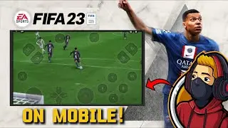 FIFA 23 Gameplay On Mobile 🤩 || 100% Real Gameplay ✅ Through Cloud Gaming 🔥
