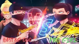 HASTAG /VS/PRO GIRL CALL ME NOOB ONETAP #### support karo vi log