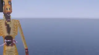 Surviving on a raft with horror mods