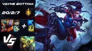 BOTTOM Vayne vs Zeri - NA Grandmaster Patch 25.S1.5