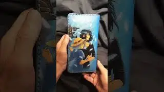 #hayaomiyazaki #howlsmovingcastle  #leatherwallet #anime #wallet