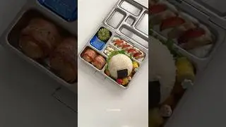 Pack a Bento for My Daughter  - day 128 🍱 和我一起做便當#lunchbox #cooking  #bento #asmrvideo #food