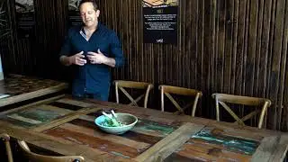 OLD DOOR DINING TABLE Video1