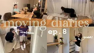MOVING DIARIES EP. 8 — zwischen Müllbergen und Teppich-Problemen