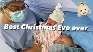 Delivering a baby on Christmas Eve ✨