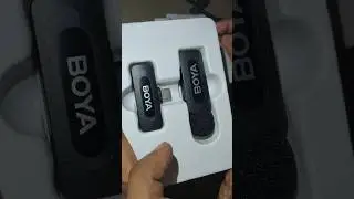 Boya Wireless Mic🔥🔥 #boyamic #wireless #vivox200pro #photography #technology #foryou