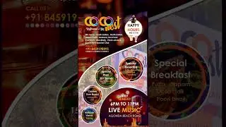 Coco nest agonda is ready for the season in goa #goa #agondabeach #travel #southgoa #restaurantingoa