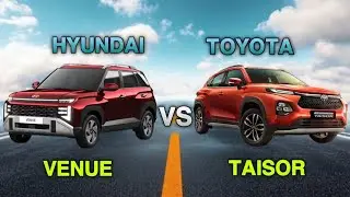 Сравнение Hyundai Venue и Toyota Urban Cruiser Taisor