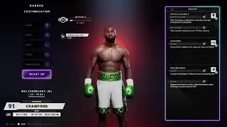 I ran into an experienced sugar ray with Terence Crawford//Undisputed Ranked